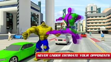 Incredible Monster Hero City Rescue Mission 스크린샷 1