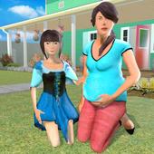 Virtual Pregnant Mom Simulator Reality Family icon