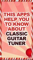Poster Classic Guitar Tuner Help