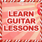 Learn Guitar Lessons Help أيقونة