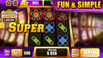 Fidget io Spinner - Casino Slots & Slot Machines capture d'écran 1