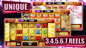 Dragon Sushi House Slots 스크린샷 2