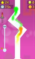 Follow the Line Duel 2D Deluxe syot layar 2