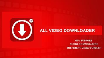 All Video Downloader Mp3 And Music Player Affiche