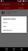 Application Backup & Restore capture d'écran 3