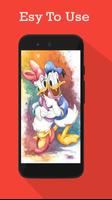 Donald Duck & Daisy Wallpapers تصوير الشاشة 1