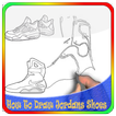 How To Draw Jordans Shoes