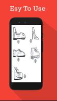 How To Draw Shoes Step By Step capture d'écran 1