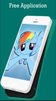 My Little Pony Rainbow Dash Wallpaper الملصق