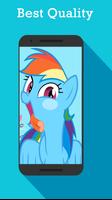 My Little Pony Rainbow Dash Wallpaper capture d'écran 2