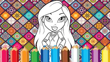 Coloring Barbie screenshot 2