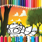 Coloring Chibi icono