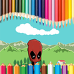 Coloring DeadpooL