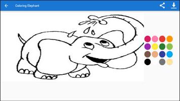Coloring Dumbo Ekran Görüntüsü 1