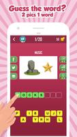Guess The Word - 2 pics 1 Word Affiche