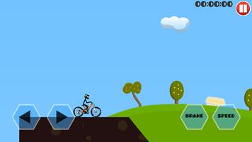 Bike racing hill climb 2D capture d'écran 2