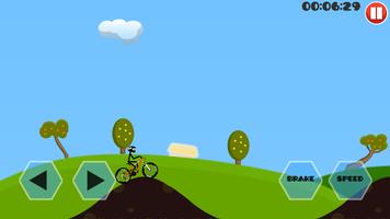 Bike racing hill climb 2D capture d'écran 3