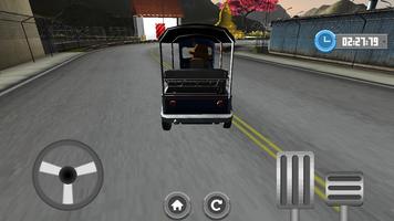 Tuk Tuk Racing Tajlandia 3D screenshot 2