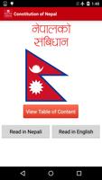 Constitution of Nepal ポスター