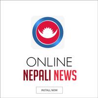 Online Nepali News Affiche