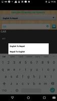 English to Nepali Dictionary screenshot 1