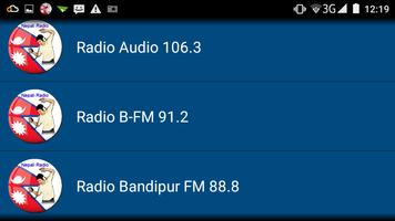 All Nepali FM Radio Online HD capture d'écran 3