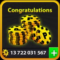 برنامه‌نما Coins for 8 ball pool prank عکس از صفحه