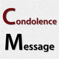 Condolence Message