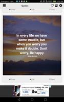 Don't Worry Quotes 海報