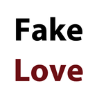Fake Love Quotes Zeichen