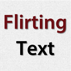Flirting Text ícone