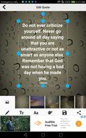 Poster Love Yourself Quotes