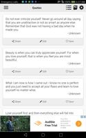 2 Schermata Love Yourself Quotes