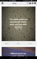 Losing Someone Quotes Affiche