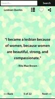 Lesbian Quotes স্ক্রিনশট 1