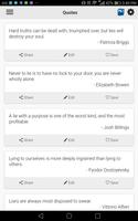 Lying Quotes poster
