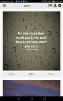 No One Cares Quotes الملصق