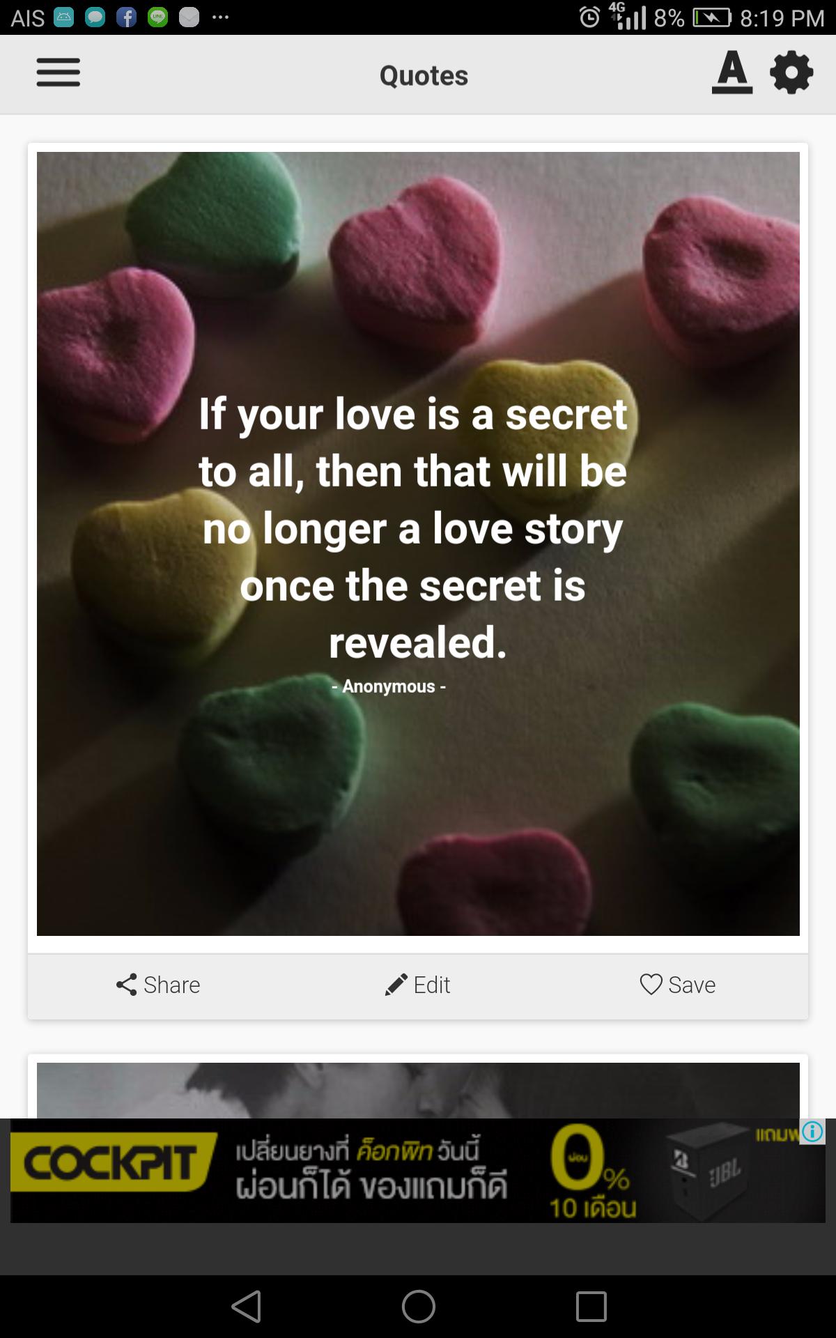 Secret quotes the love The secret