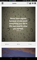 Regret Quotes imagem de tela 3