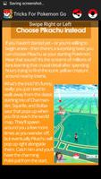 Tricks Guide for Pokemon Go スクリーンショット 1