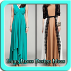 Long Dress Design Ideas ícone