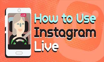 Live Video Tips for Instagram Update 2017 Plakat