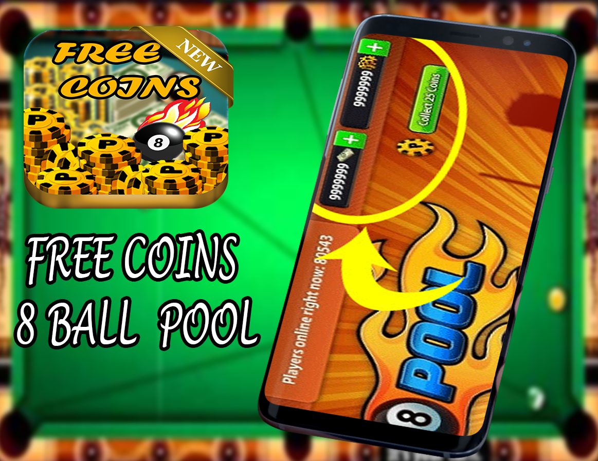 Cheats : 8 Ball Pool Coins - coins and cash prank for ... - 