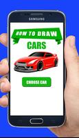 cars easy drawing : how to draw cars step by step Affiche
