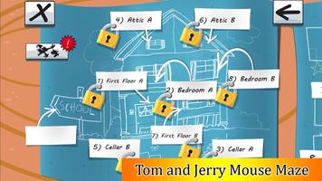 Tom and Jerry Mouse Maze Tips Affiche