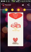Valentine Day Greeting Cards capture d'écran 3
