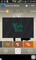 Kiss Day Greeting Cards Affiche