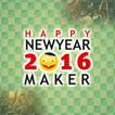 New Year Greetings Card Maker
