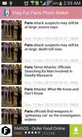 برنامه‌نما PrayForParis - Photo Maker عکس از صفحه