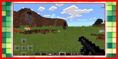 New Weapons Mod Minecraft Guns Addon Affiche